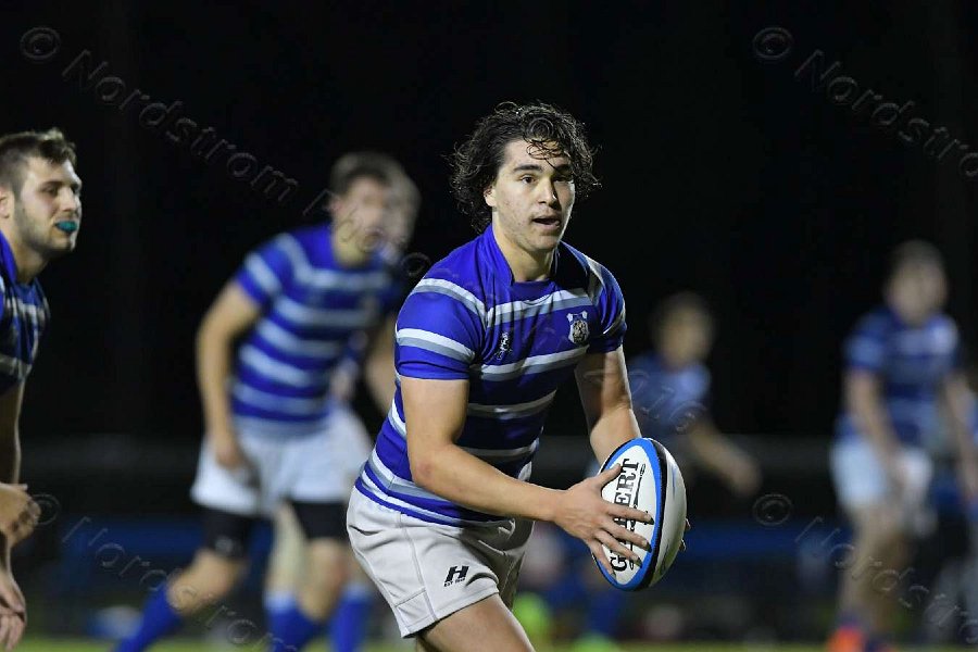 Wheaton Men\'s Rugby vs Mass Maritime.  Photo by Keith Nordstrom
